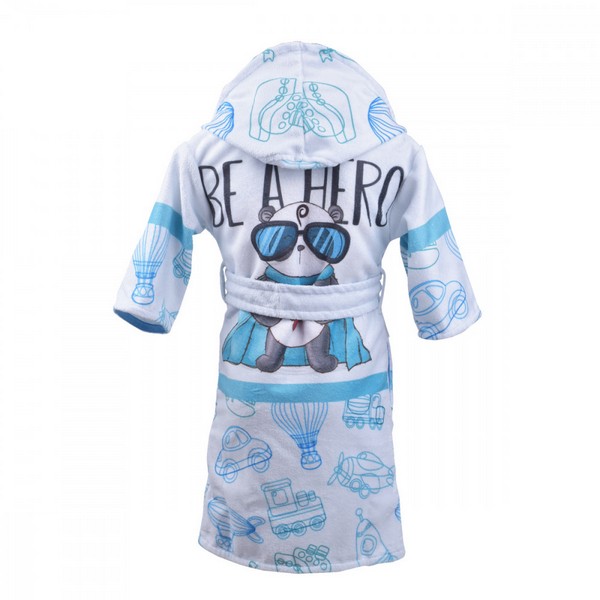Продукт Babyhome Hero - Детски Халат 92-98 см - 0 - BG Hlapeta